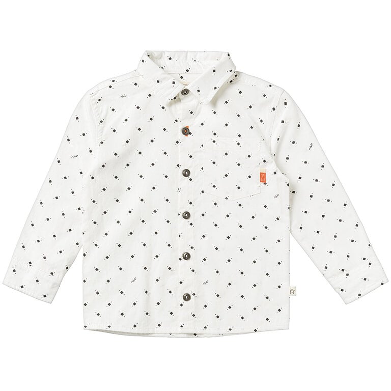 Overhemd wiber | Huck (off-white)