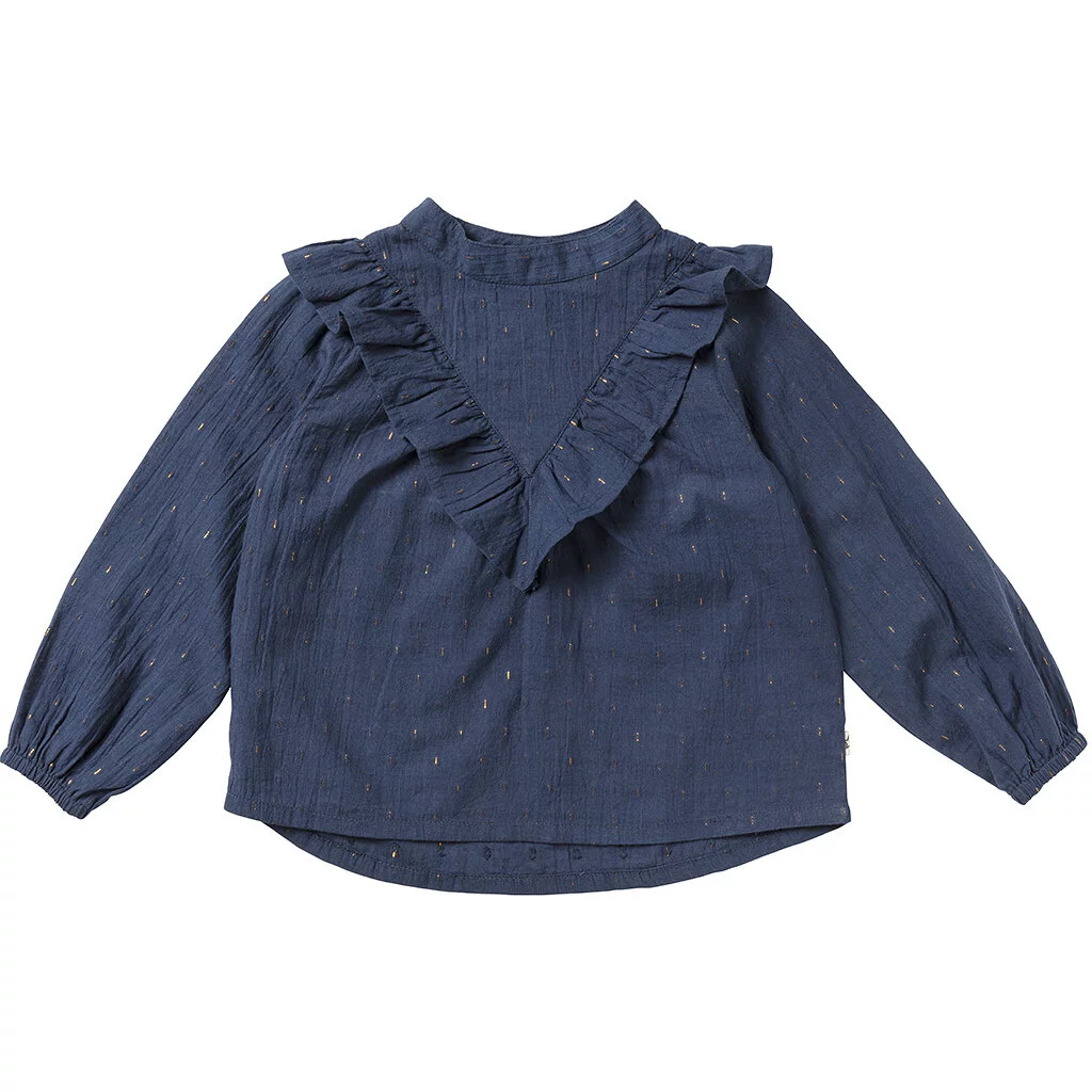 Shirt lurex | Cynthia (suite blue)