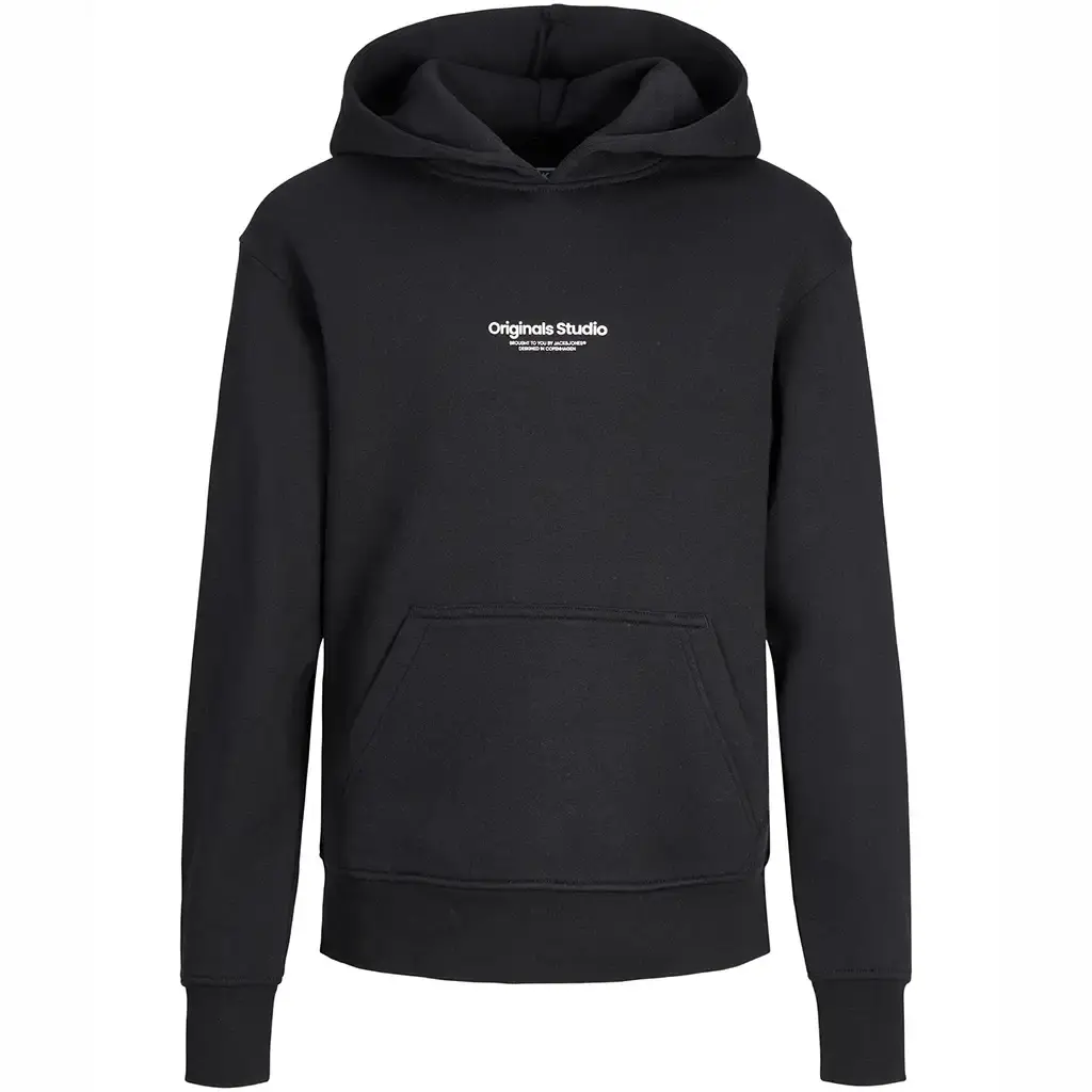 Trui hoodie loose fit Vesterbro (black)