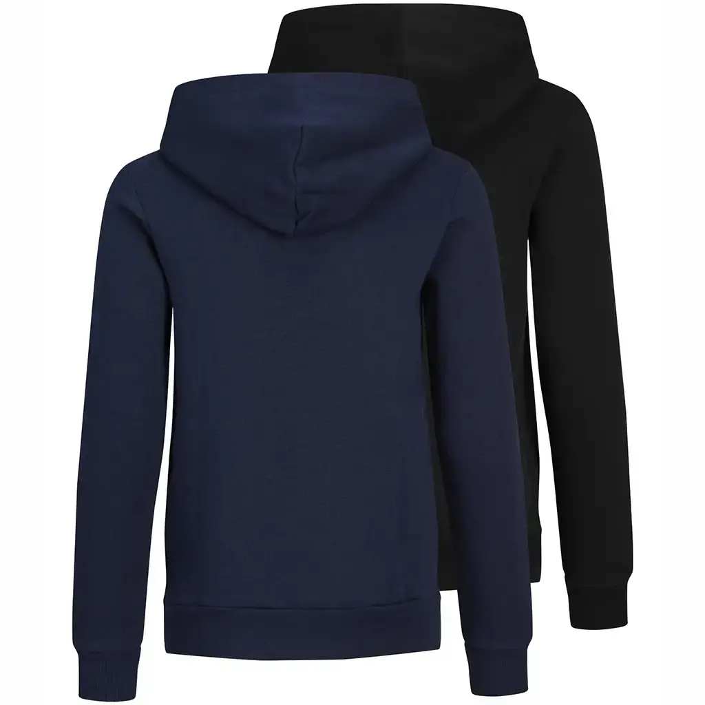 Twee truien hoodie logo (black/navy)