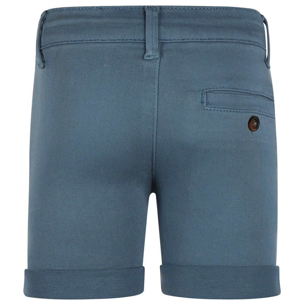 Korte broek jeans turn-up (blue)
