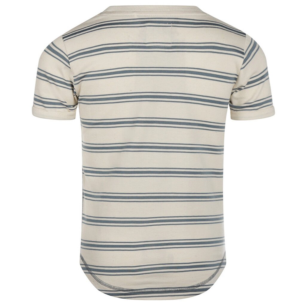 T-shirt long back (blue)