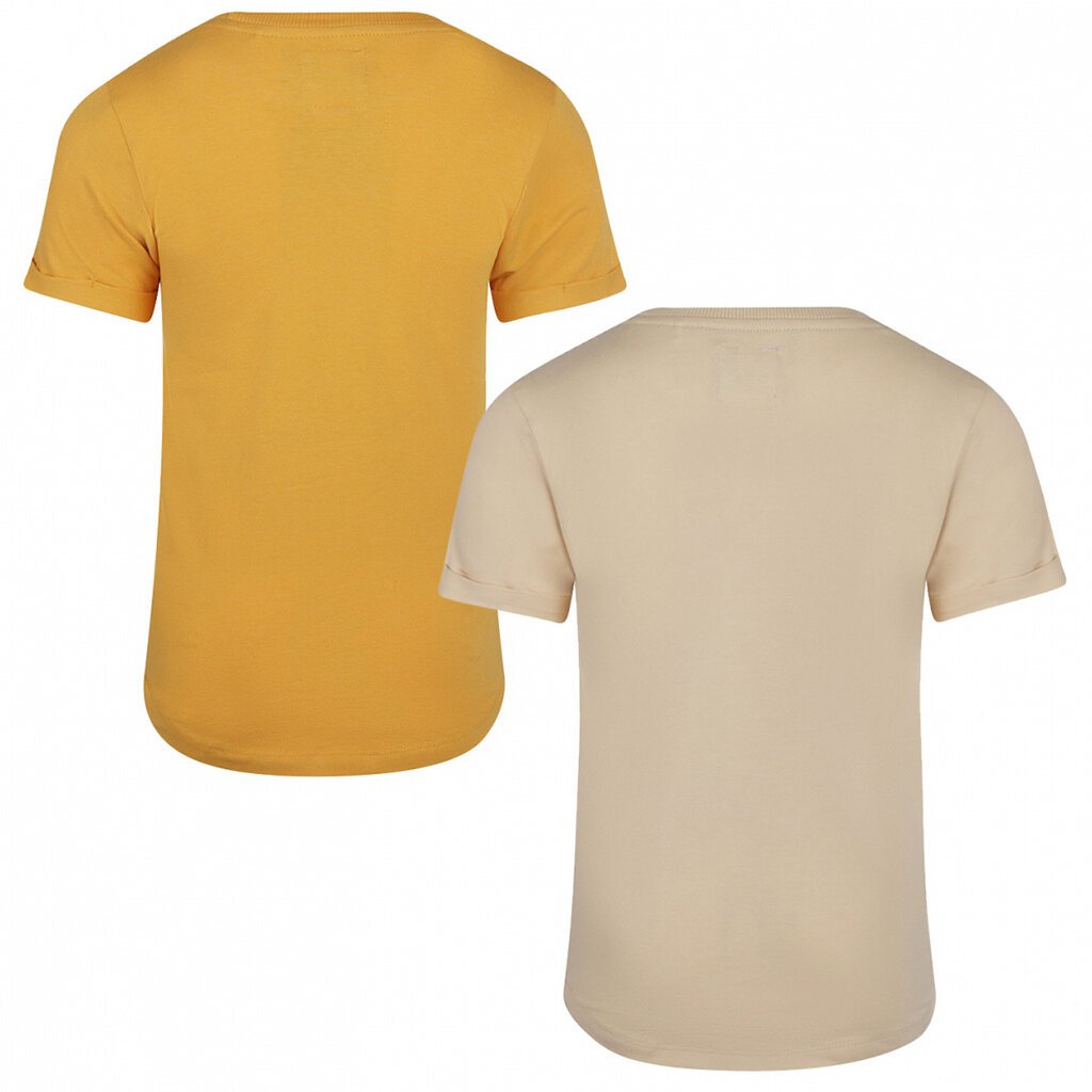 Set 2 t-shirts (warm yellow)