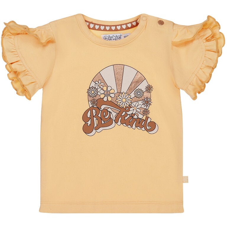 T-shirt Groovy (faded orange)