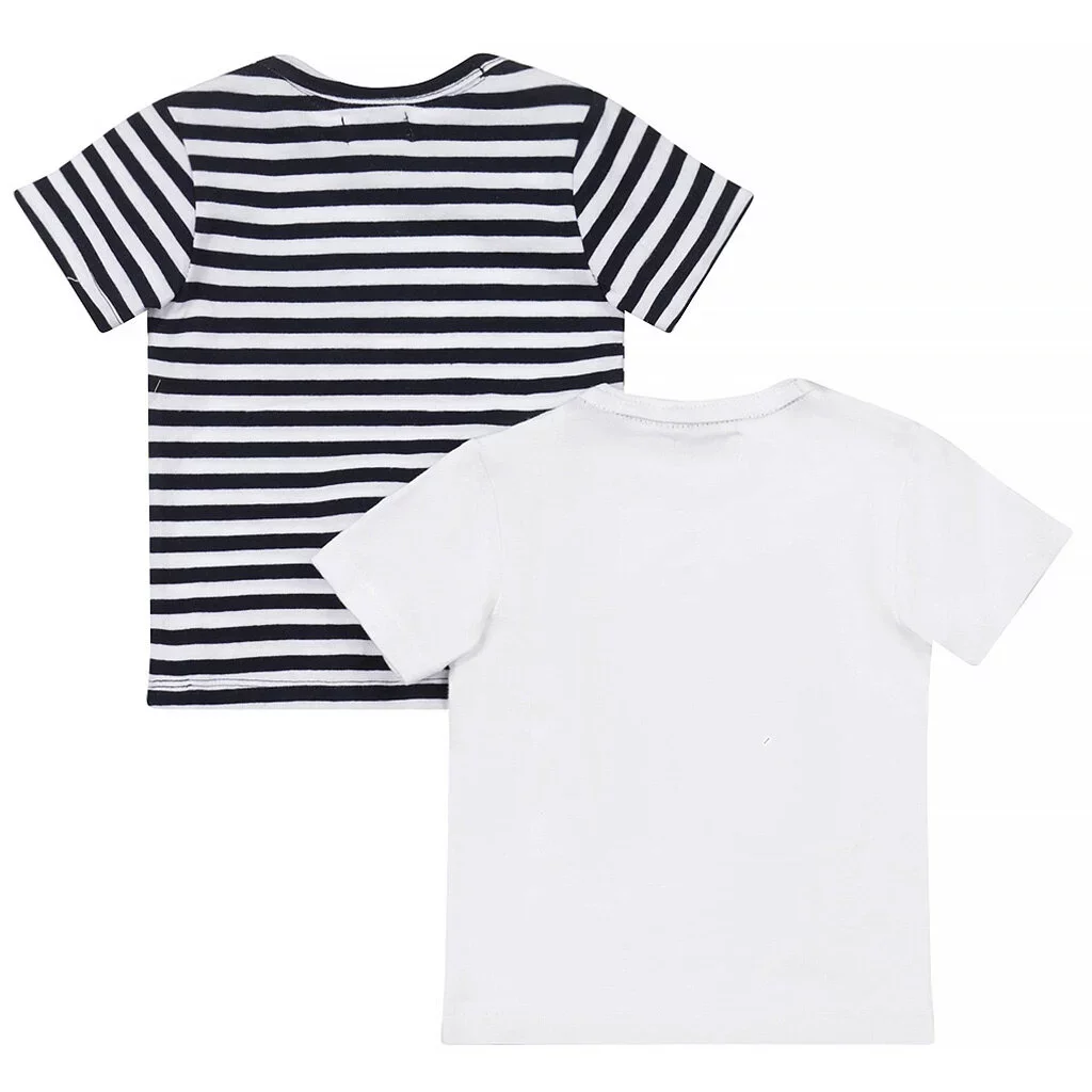 Twee t-shirts Hide and Seek (navy)