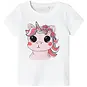 Name It T-shirt Veen (bright white unicorn)