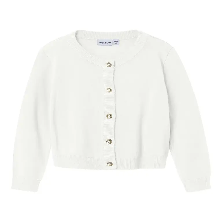 Gebreid vest Valma (bright white)