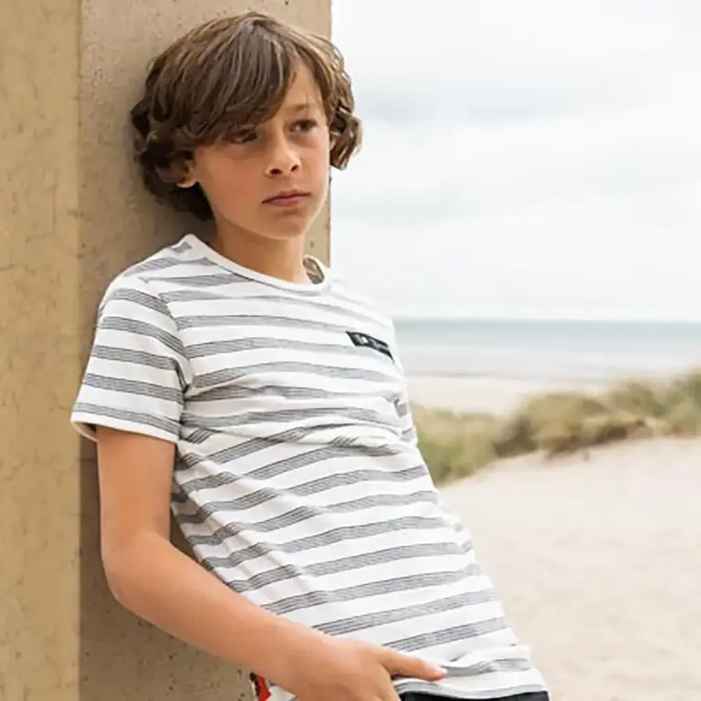 T-shirt stripes (white)