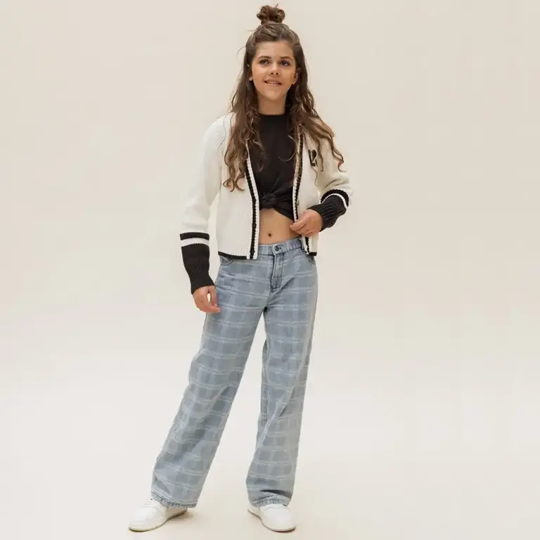 Spijkerbroek (check denim)