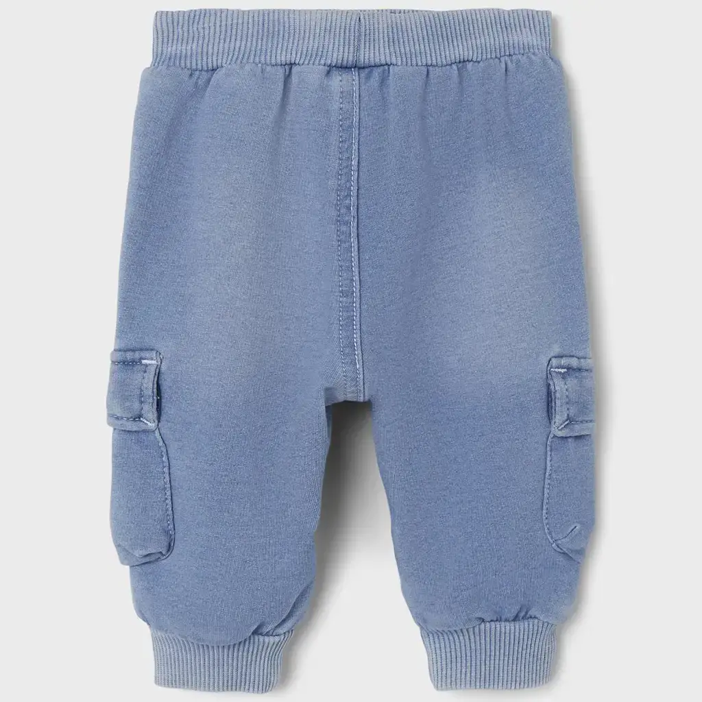Jog jeans cargo BAGGY Ben (light blue denim)