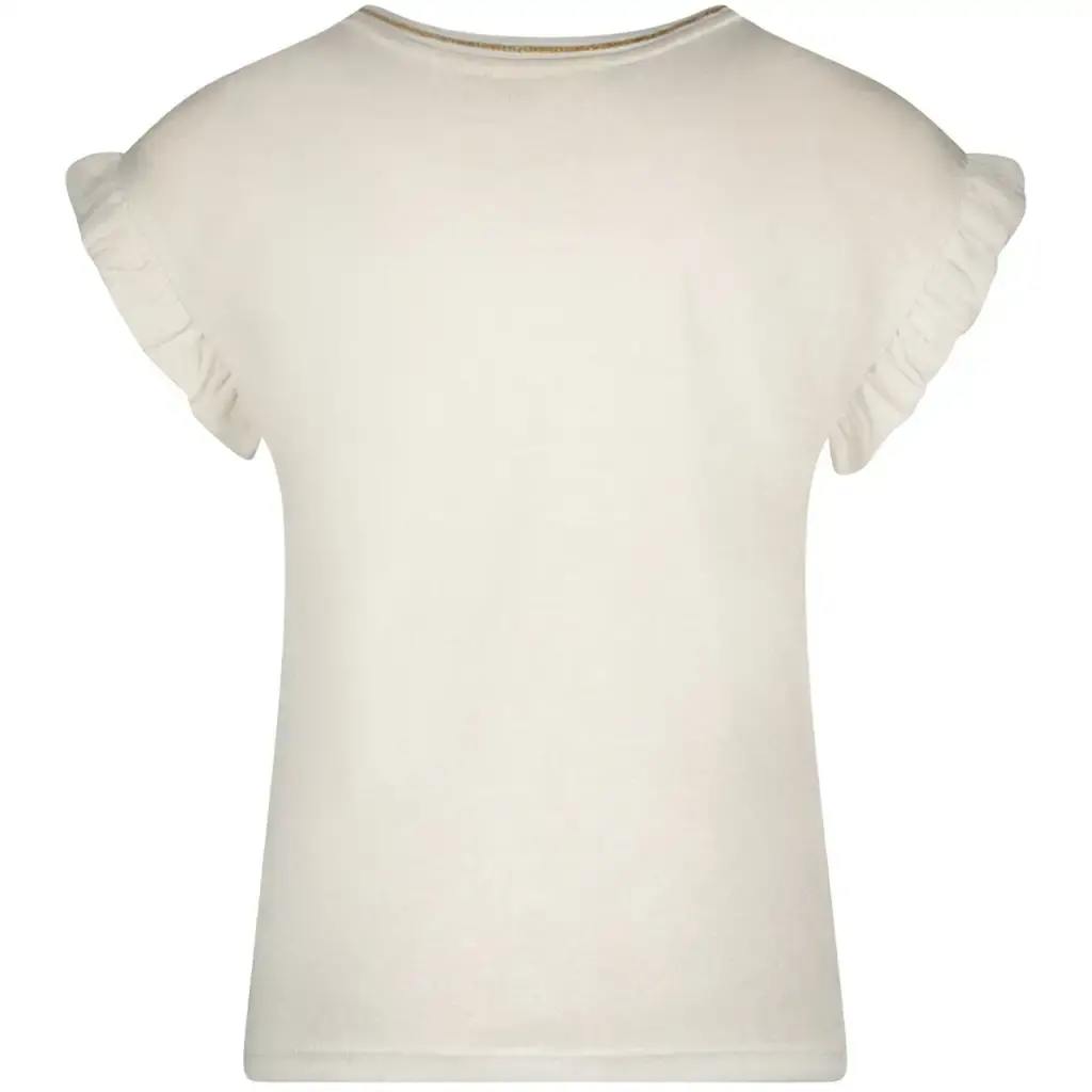 T-shirt metallic (off white)