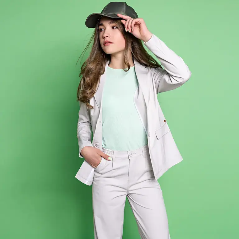 Blazer Belia (silver gray)