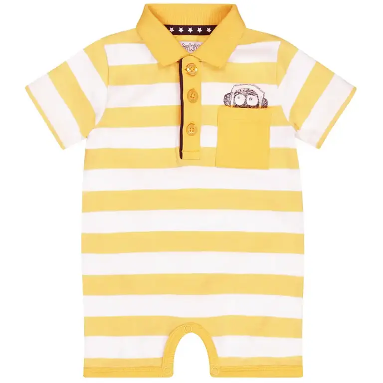 Playsuit Lets Ride (yellow)