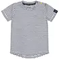 Dirkje T-shirt stripes Lets Ride (white)