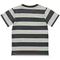 Dirkje T-shirt stripes Surf Vibes (steel blue)
