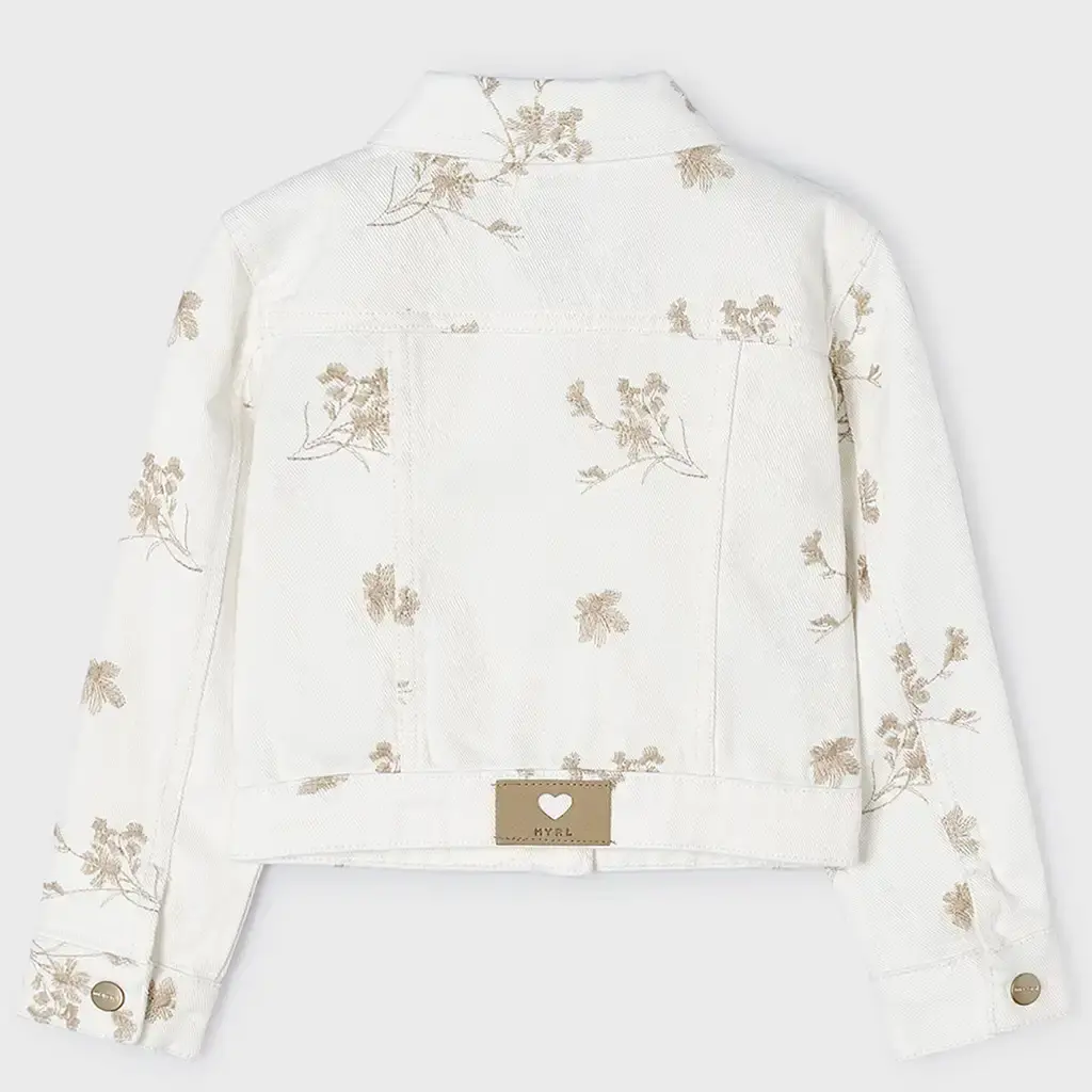 Jasje goud borduursel (cream)