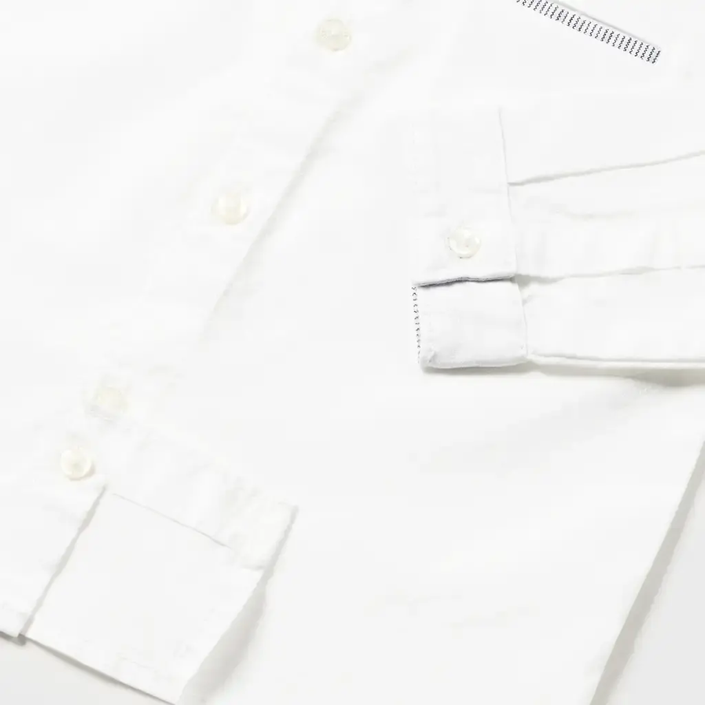 Overhemd met strikje (white)