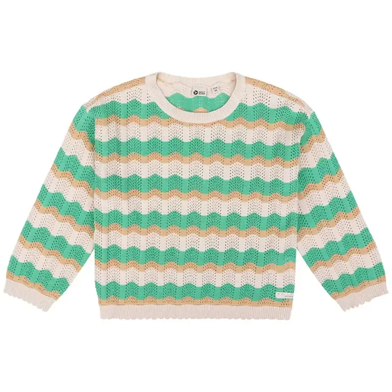 Gebreide trui Fancy (camel sand)