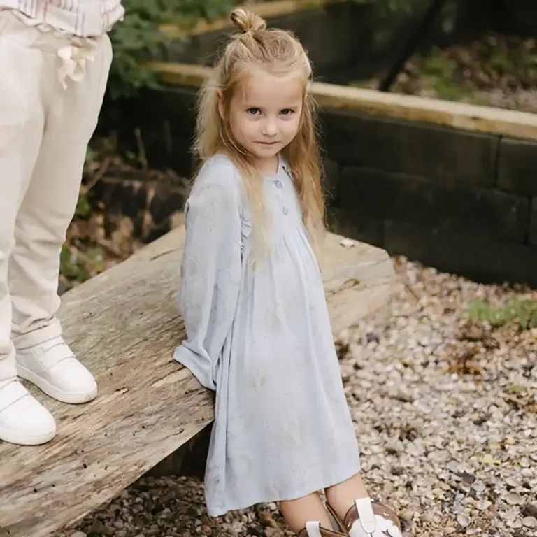 Jurk Maartje (light blue)