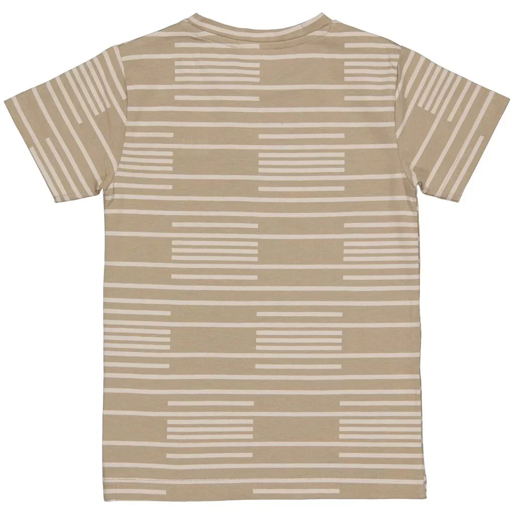 T-shirt Mason (aop taupe stripe)
