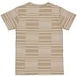 LEVV T-shirt Mason (aop taupe stripe)