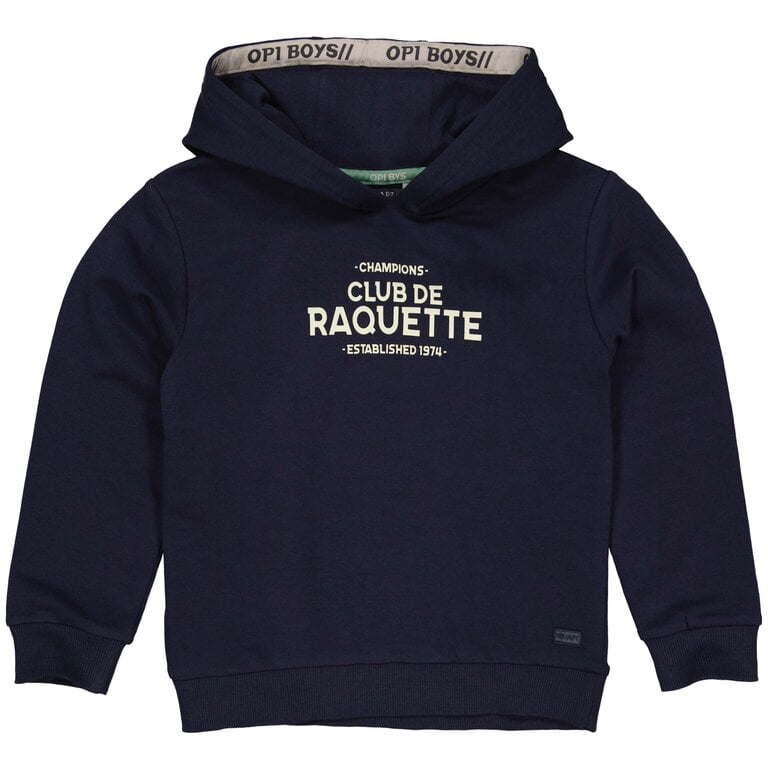 Trui hoodie Bernt (dark blue)