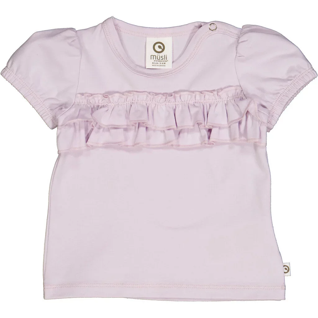 T-shirtje Cozy me (orchid)