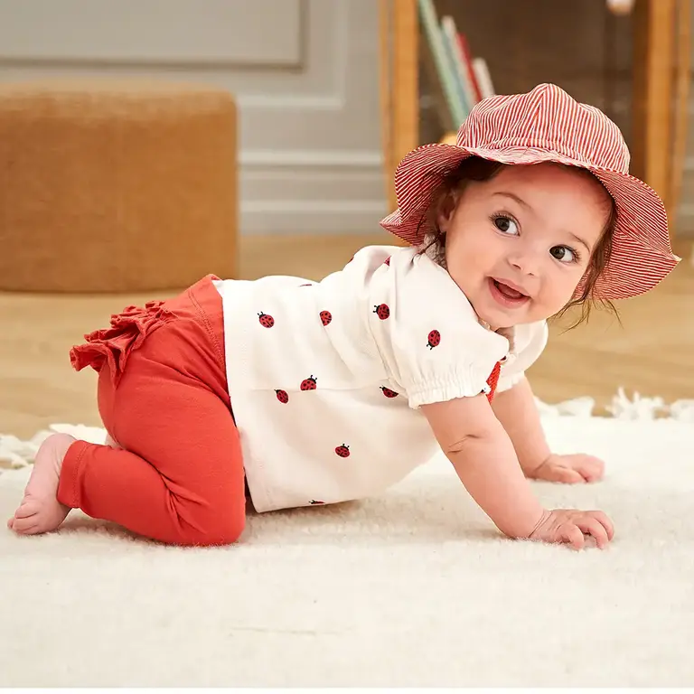 Broekje Cozy me (apple red)