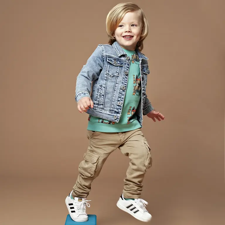 Spijkerjas (mid blue denim)