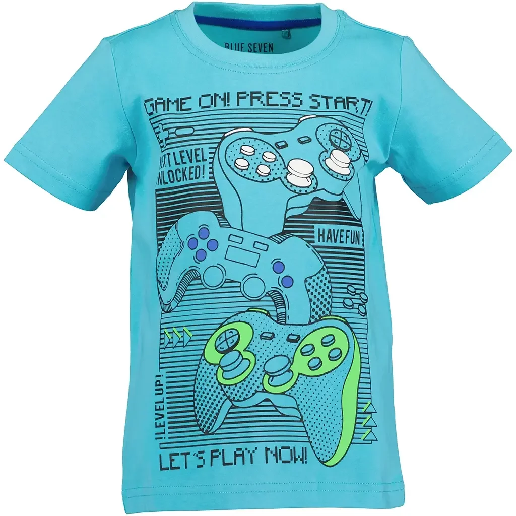 T-shirt GameDay (cyan orig)