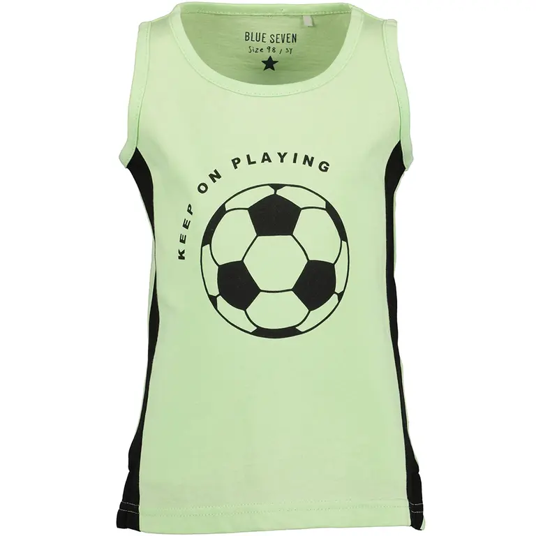 Tank top Soccer (lt green orig)