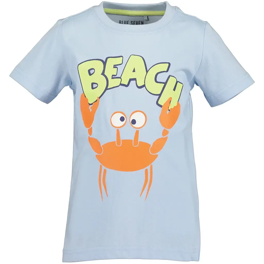 T-shirt Crab (lt blue orig)