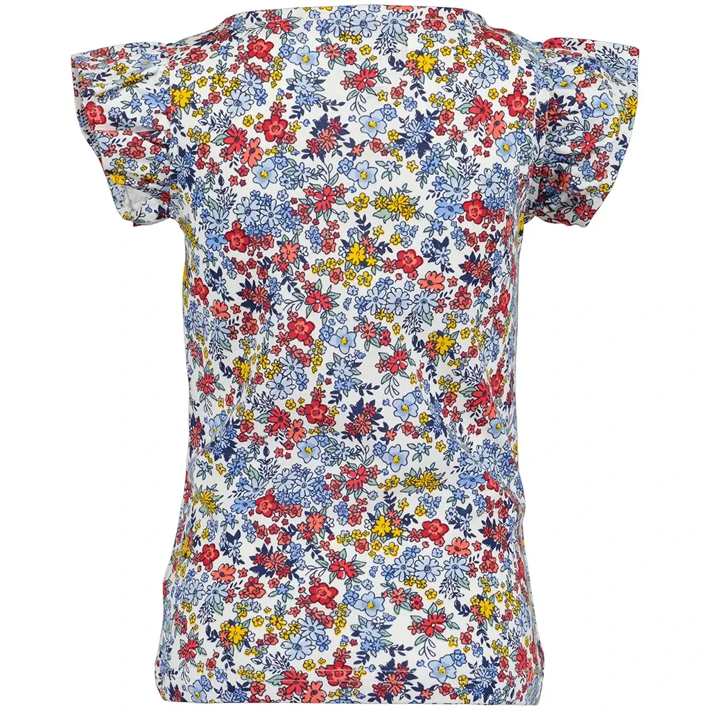 T-shirt Flowers (ultramarin orig)