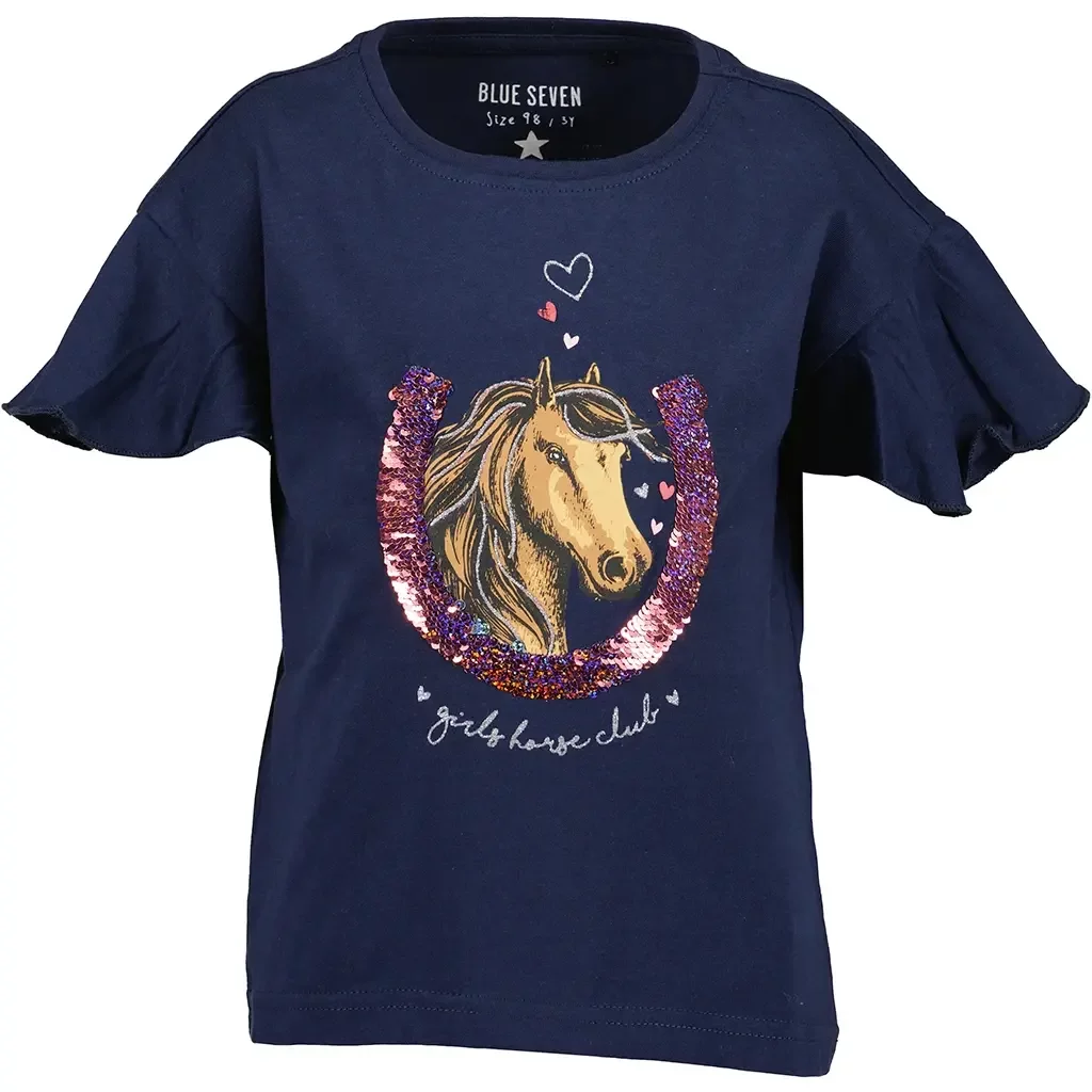 T-shirt Horses (ultramarin orig)