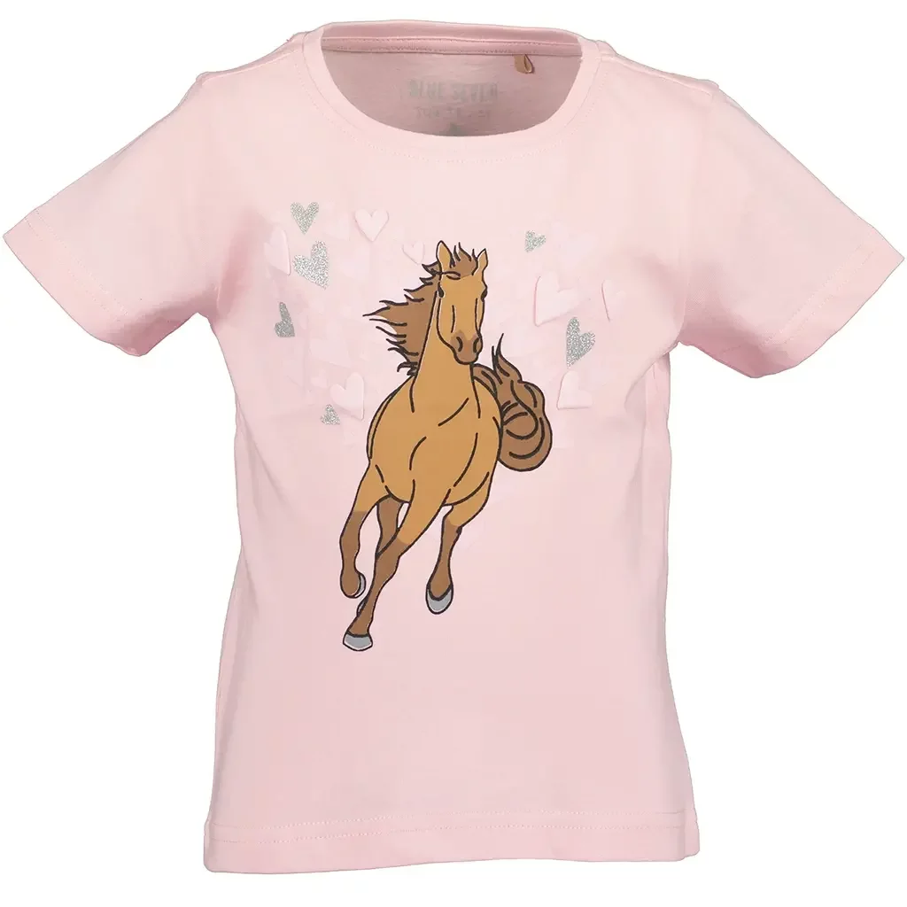 T-shirt Horses (rose orig)