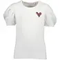 Blue Seven T-shirt Hearts (white)
