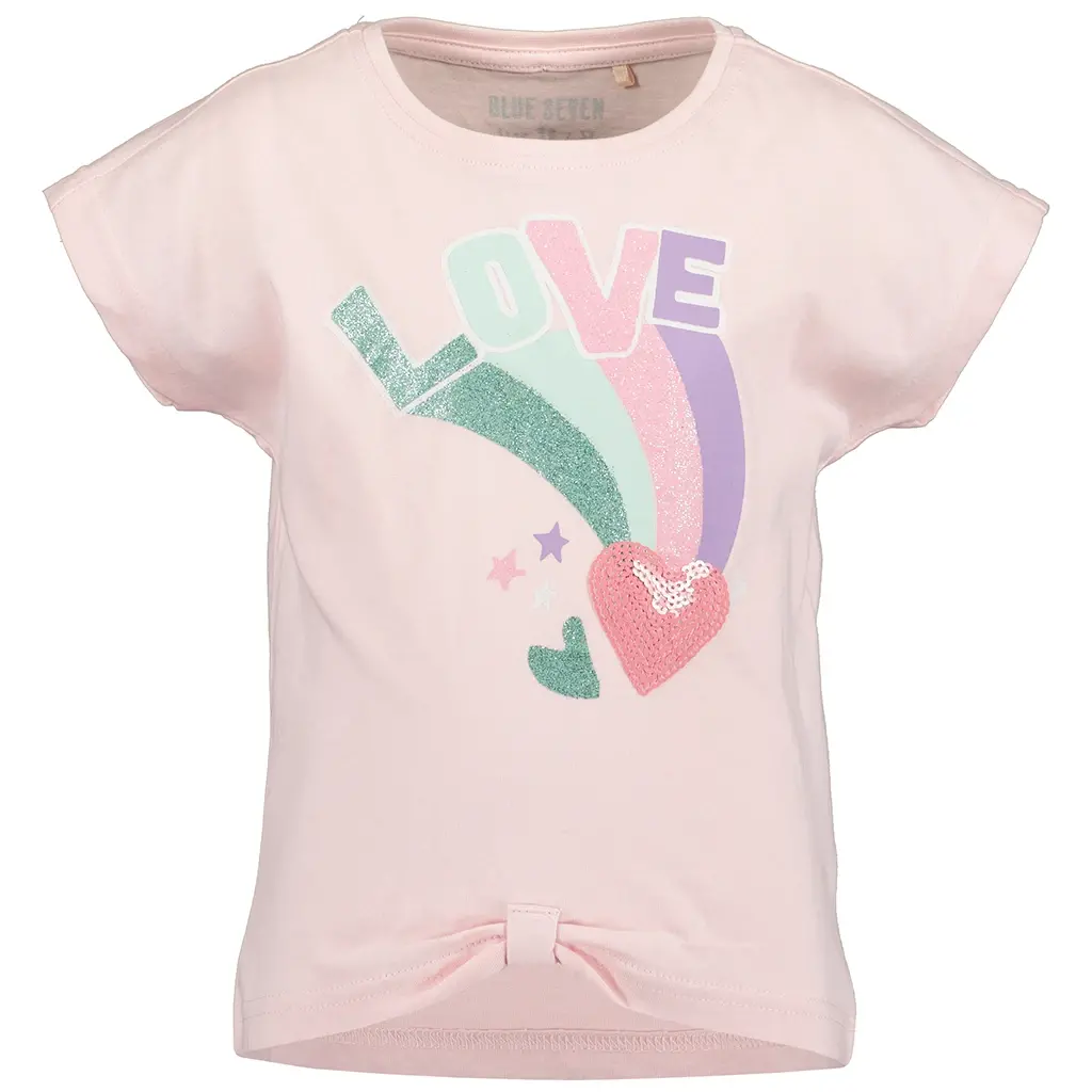T-shirt Rainbow (rose orig)