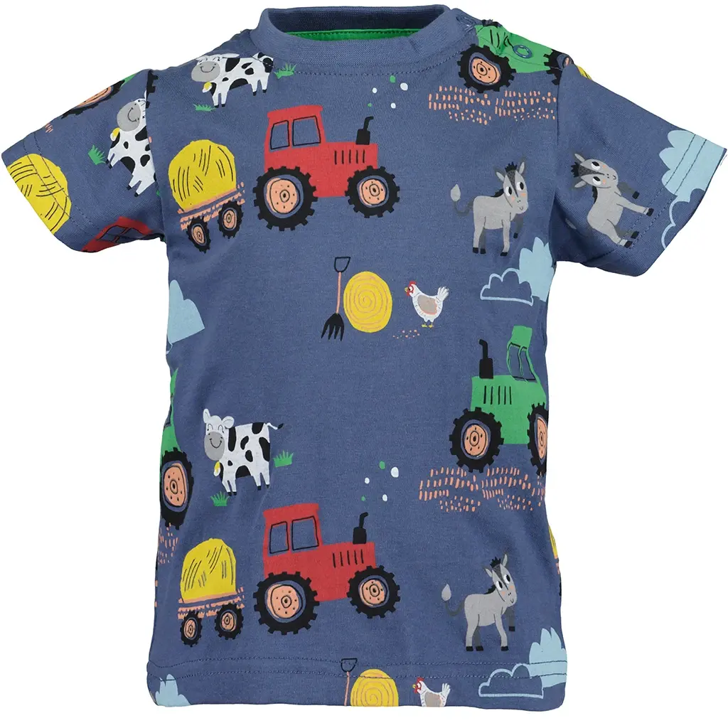 T-shirtje Tractor oa (jeansblue orig)