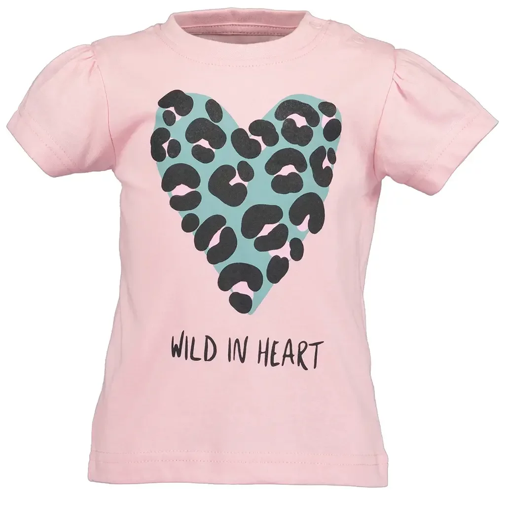 T-shirtje Wild Animals (rose orig)
