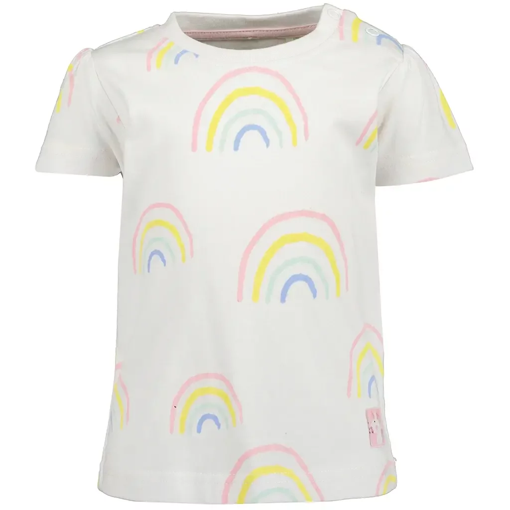 T-shirtje rainbows (white orig)