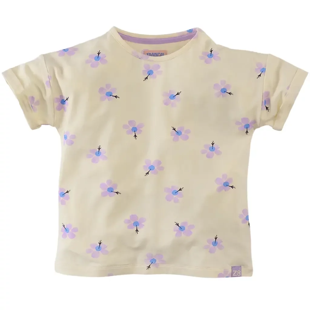 T-shirt Daisy (cloud cream/aop)