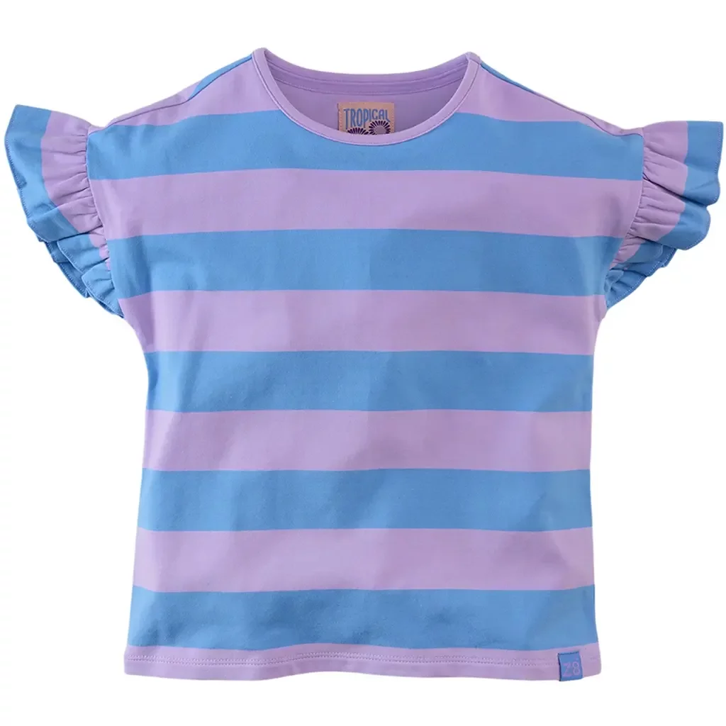 T-shirt Oliana (lavender frost/azure blue)