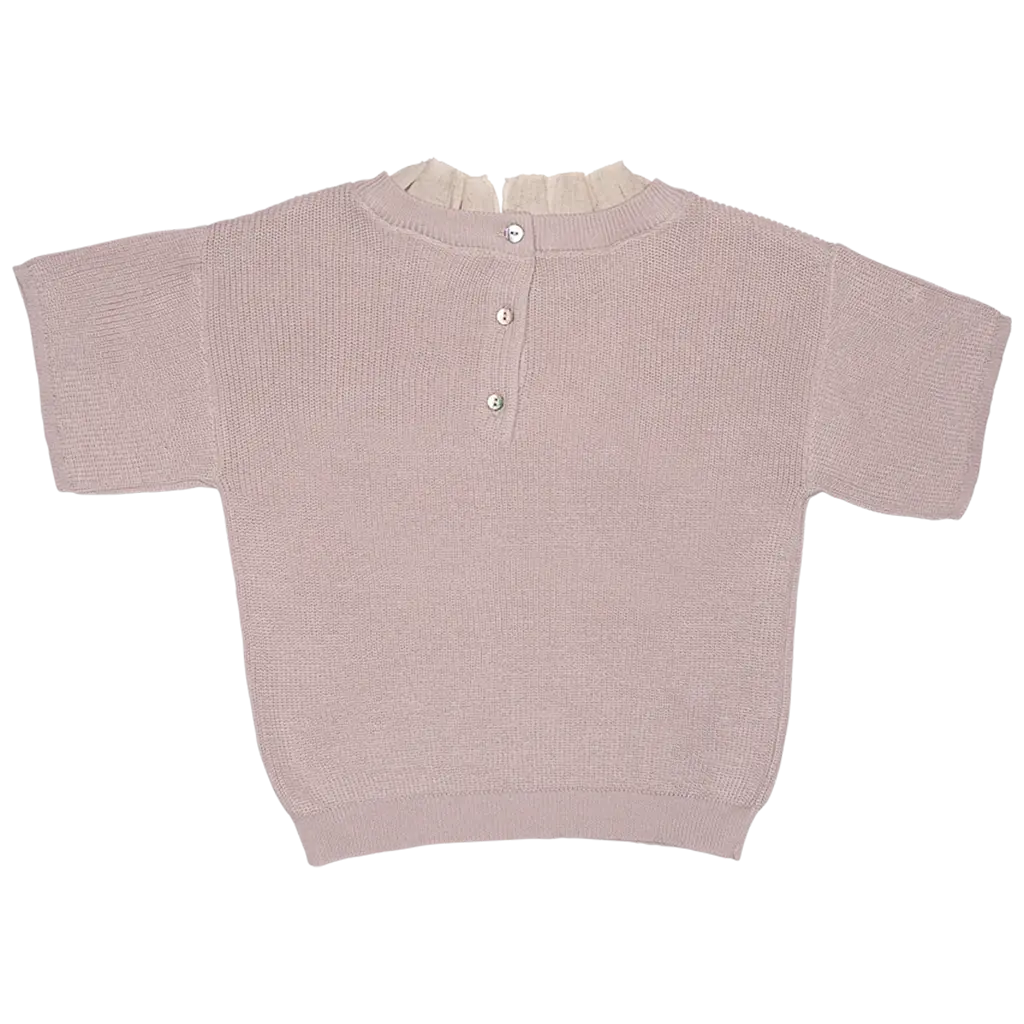 Gebreide t-shirt Gini (lilac)
