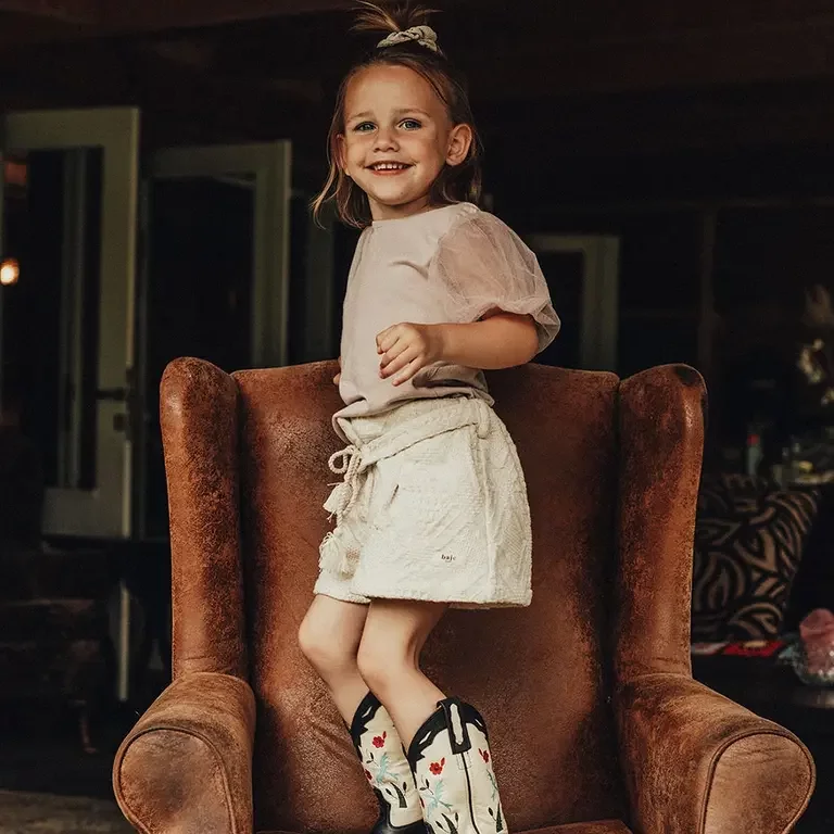 Korte broek Yula (creme)