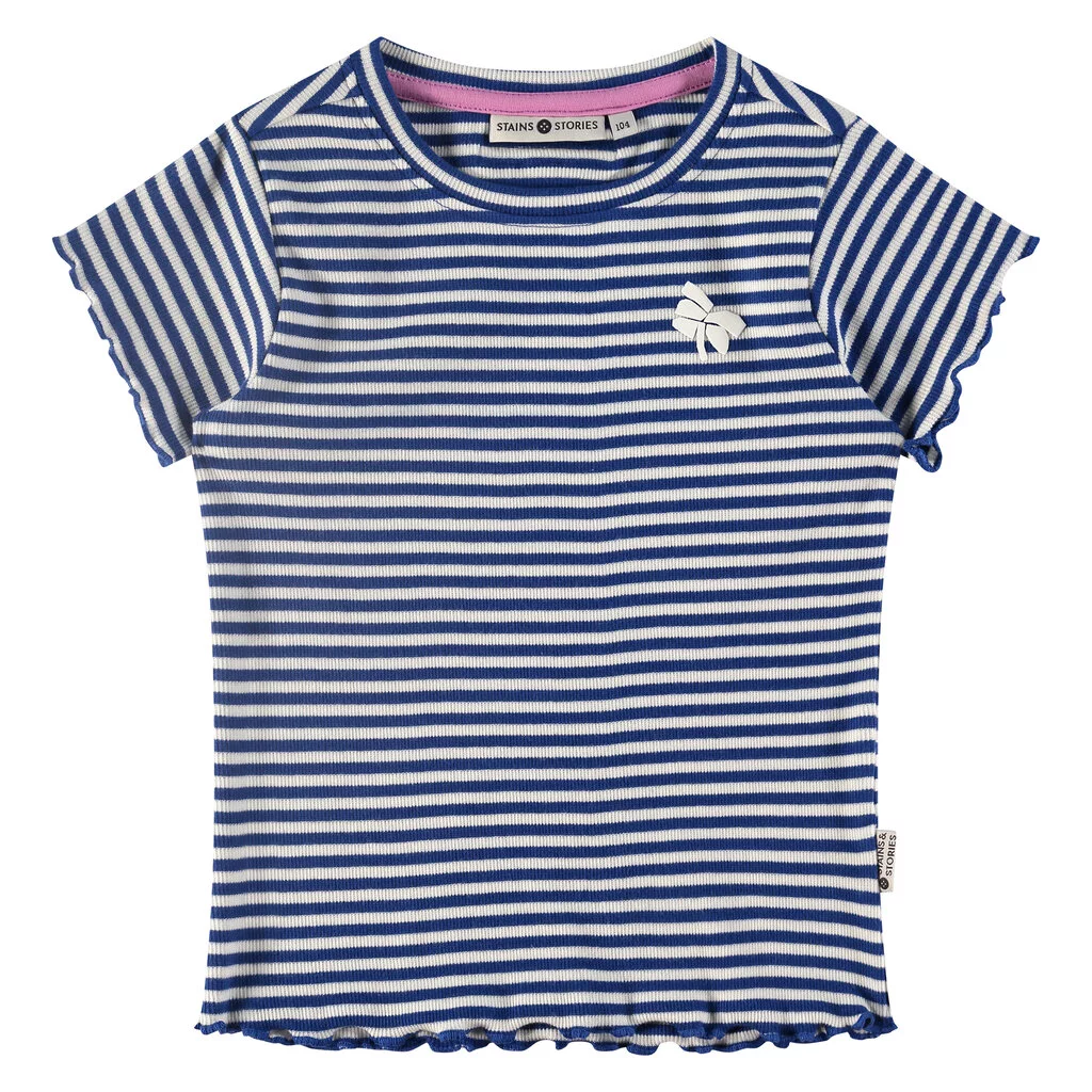 T-shirt stripes (cobalt)