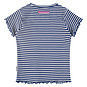 Stains&Stories T-shirt stripes (cobalt)