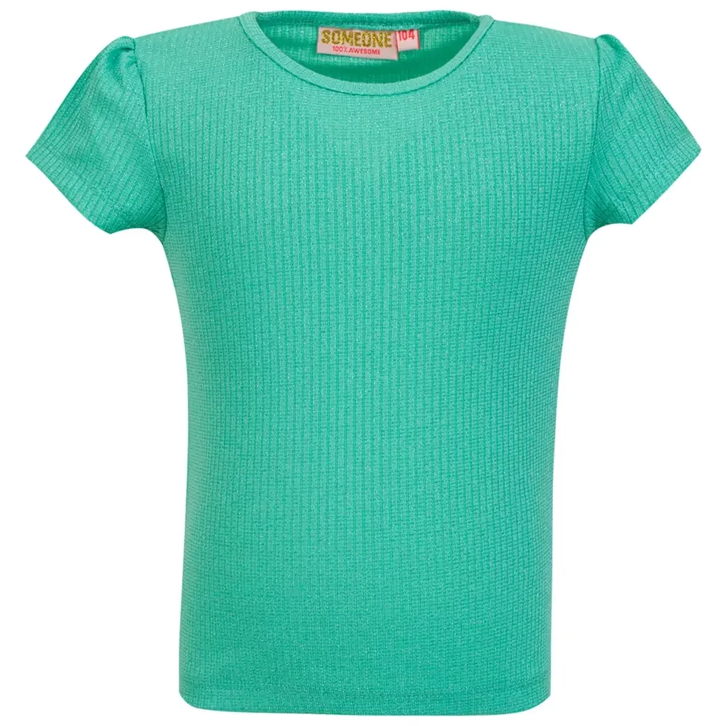 Cropped t-shirt Alina (green)