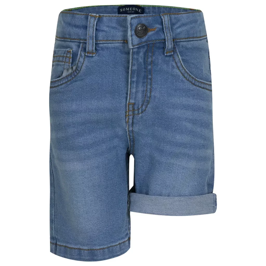 Korte spijkerbroek Aalst bermuda (denim blue)
