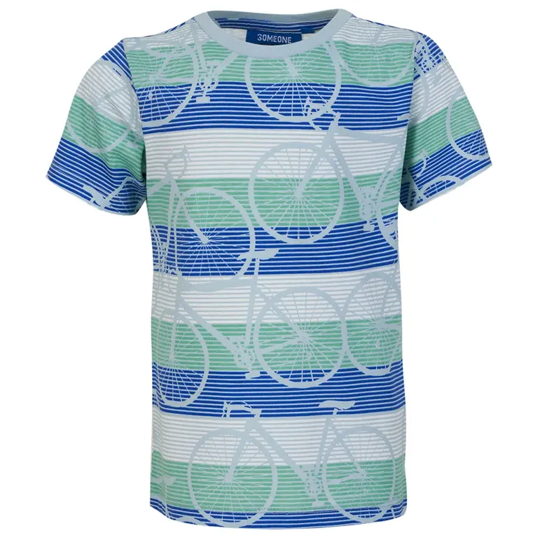 T-shirt Cross (soft blue)