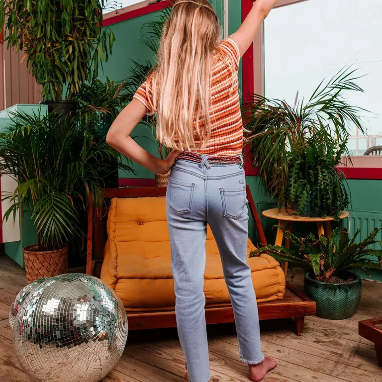 Spijkerbroek B. Blush (vivid denim)